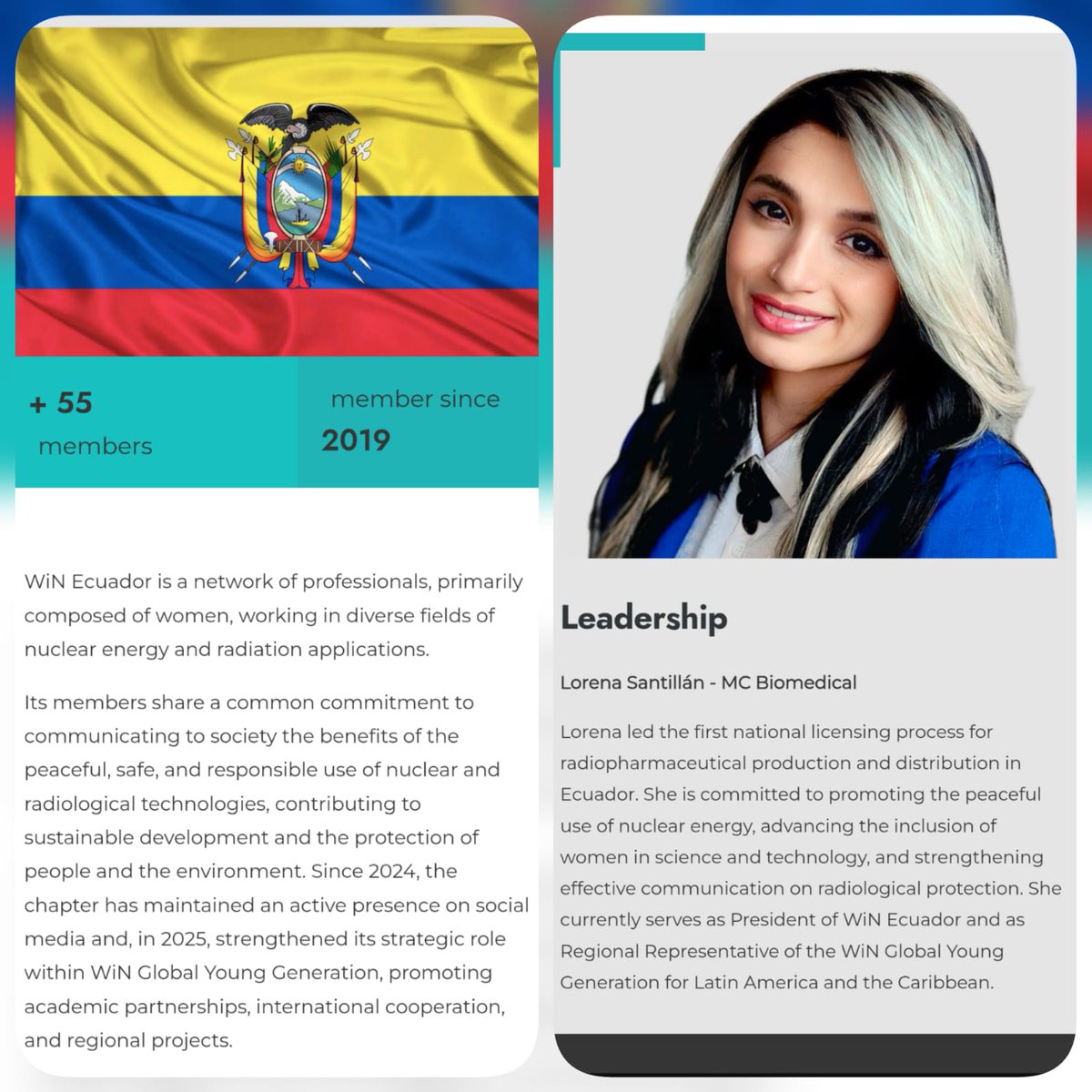 Nuestro capítulo está actualizado en la web oficial de WiN Global win-global.org/chapter/ecuado…