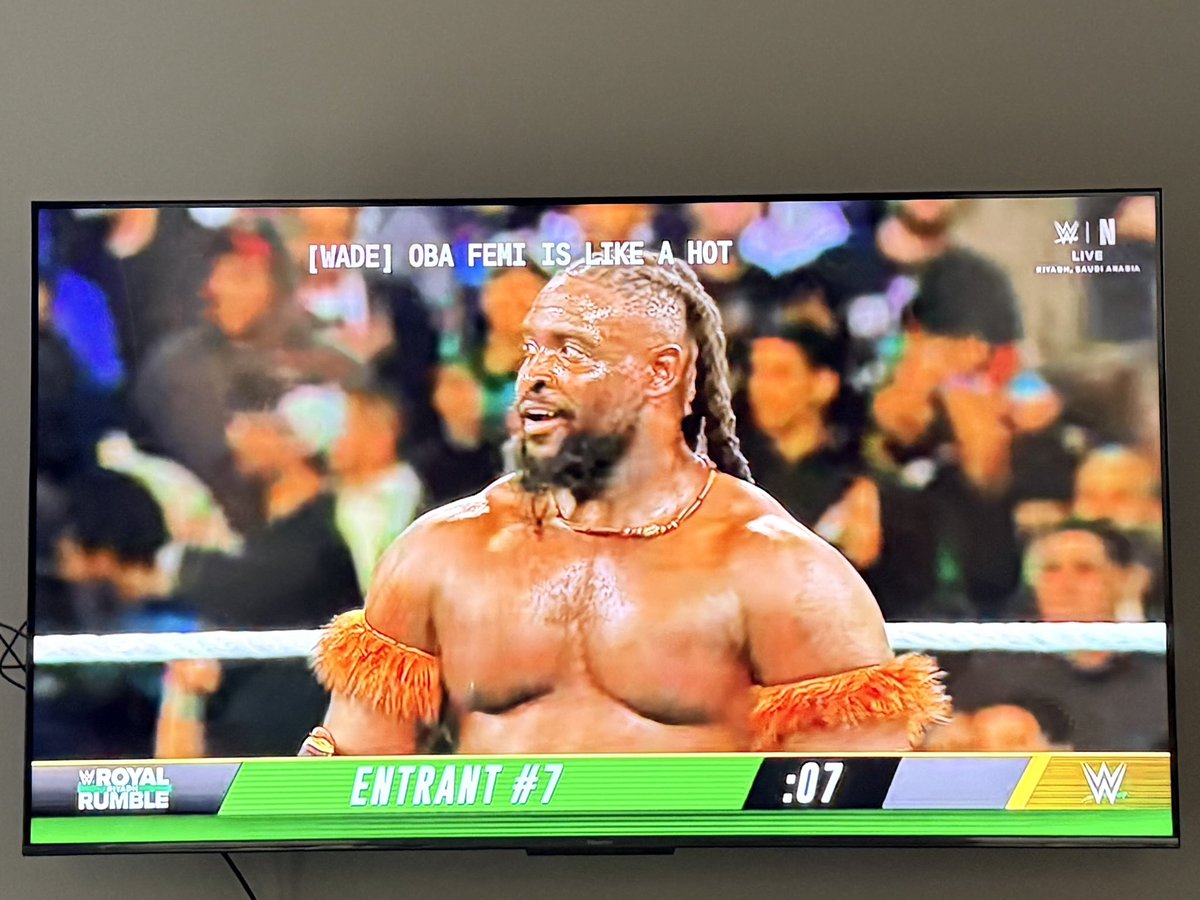 Hey Oba 🔥👏🏽
#RoyalRumble