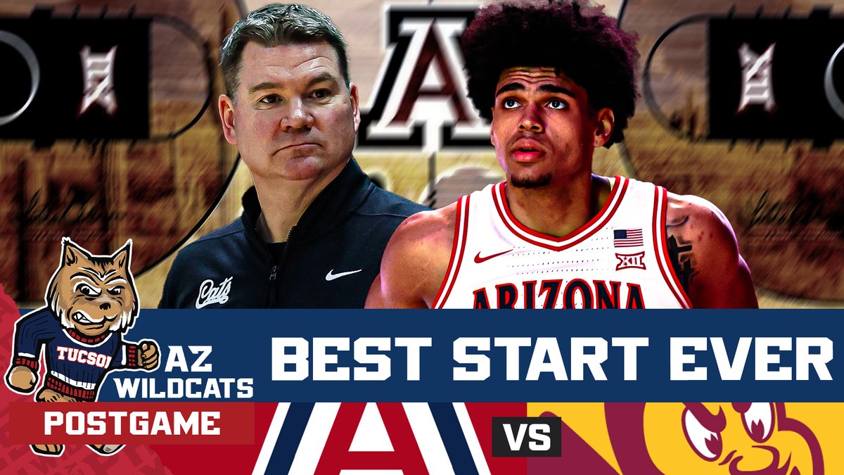 PHNX_Wildcats's tweet image. Arizona Basketball just pulled off its BEST. START. EVER.

Better yet it was against ASU 😂🫵

@Saul_Bookman JOINS from McKale North 📍

📺: youtube.com/live/FgB1ilRJi…