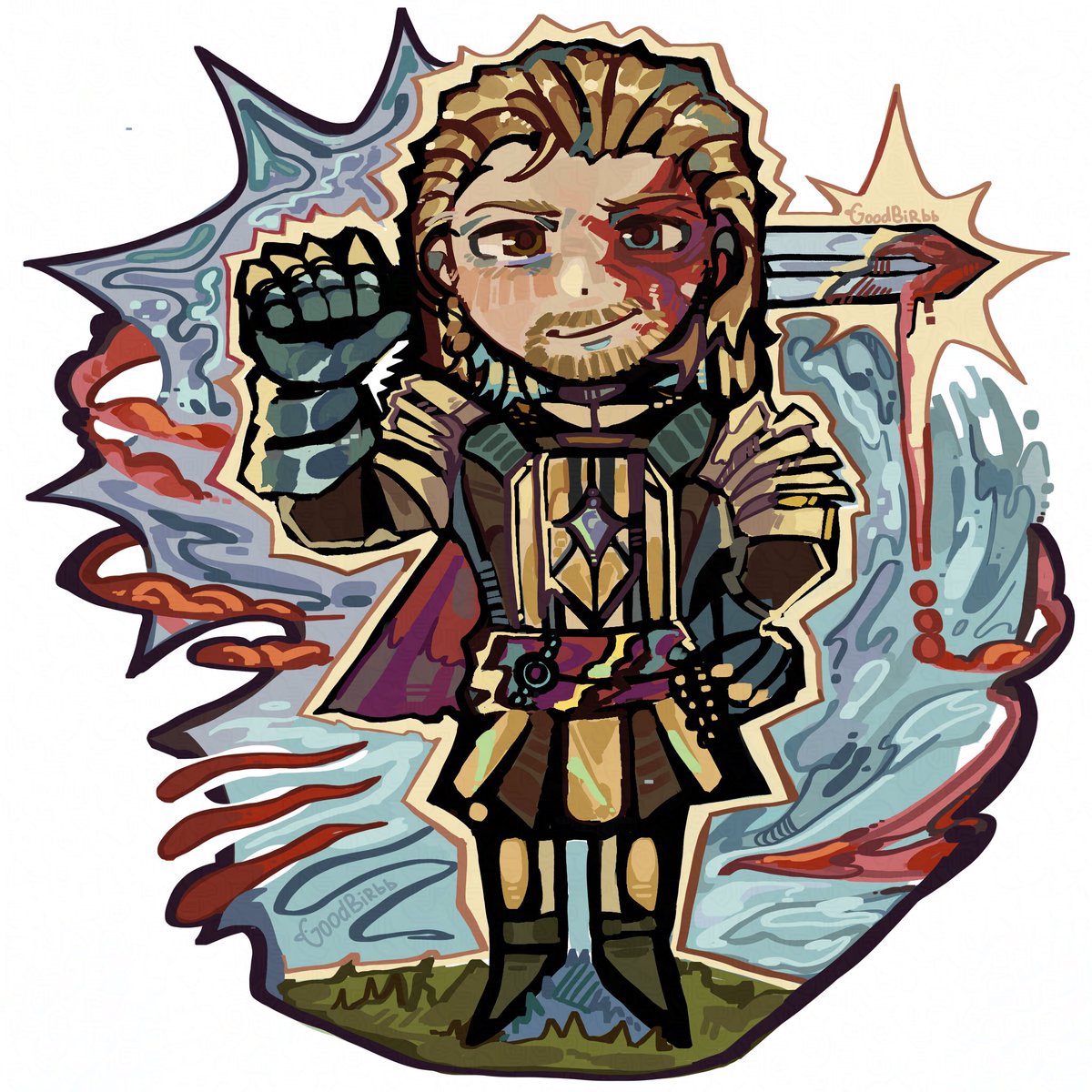 GoodBirbb's tweet image. DarkUrge Leeroy and Gale &amp;lt;3