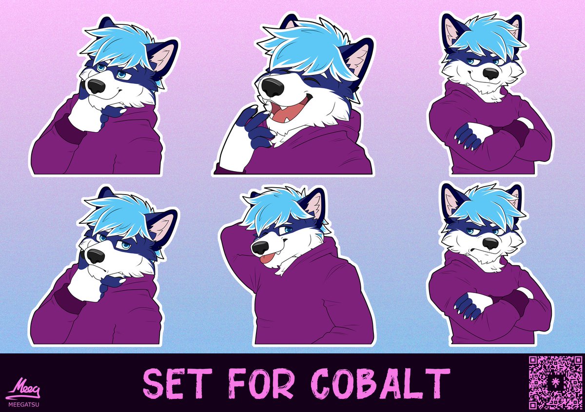 Meegatsu's tweet photo. Made a PNGs set for linkedwolf @ the blue site! He will use these(and others I made) on his youtube channel :)

First time i make something like that https://t.co/AyJIWaW05j