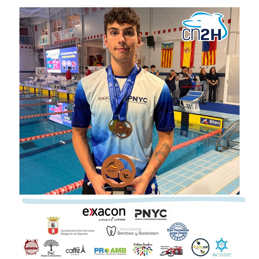 Cristóbal Vargas Trujillo se proclama Campeón de España Junior de Larga Distancia y medalla de Bronce en categoría Absoluta en la prueba de 5000m celebrada en Elche. Además, Mejor Marca Nacional de 19 años con su tiempo de 53:33.40 en dicha prueba de 5000m. ¡Orgullo CN2H!