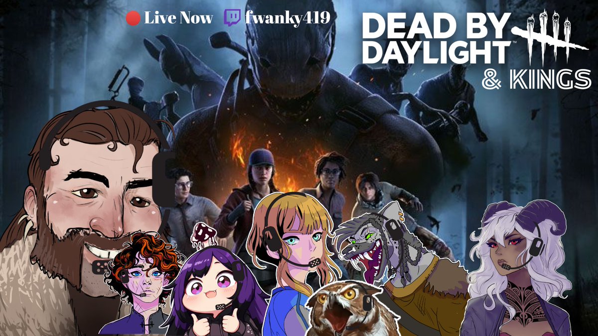 ❀ꗥ～🔴𝙇𝙞𝙫𝙚 𝙤𝙣 𝙏𝙬𝙞𝙩𝙘𝙝～ꗥ❀
Going live with some Dead by Daylight to talk more about the campaign Get a peak inside our brain on why we made the choices we did this game
🍃ᔦᘖꝊ 𝕗𝕣𝕚𝕖𝕟𝕕𝕝𝕪
🔗--- twitch.tv/fwanky419   
༺𓆩☠︎︎𓆪༻ ༺𓆩☠︎︎𓆪༻ ༺𓆩☠︎︎𓆪༻