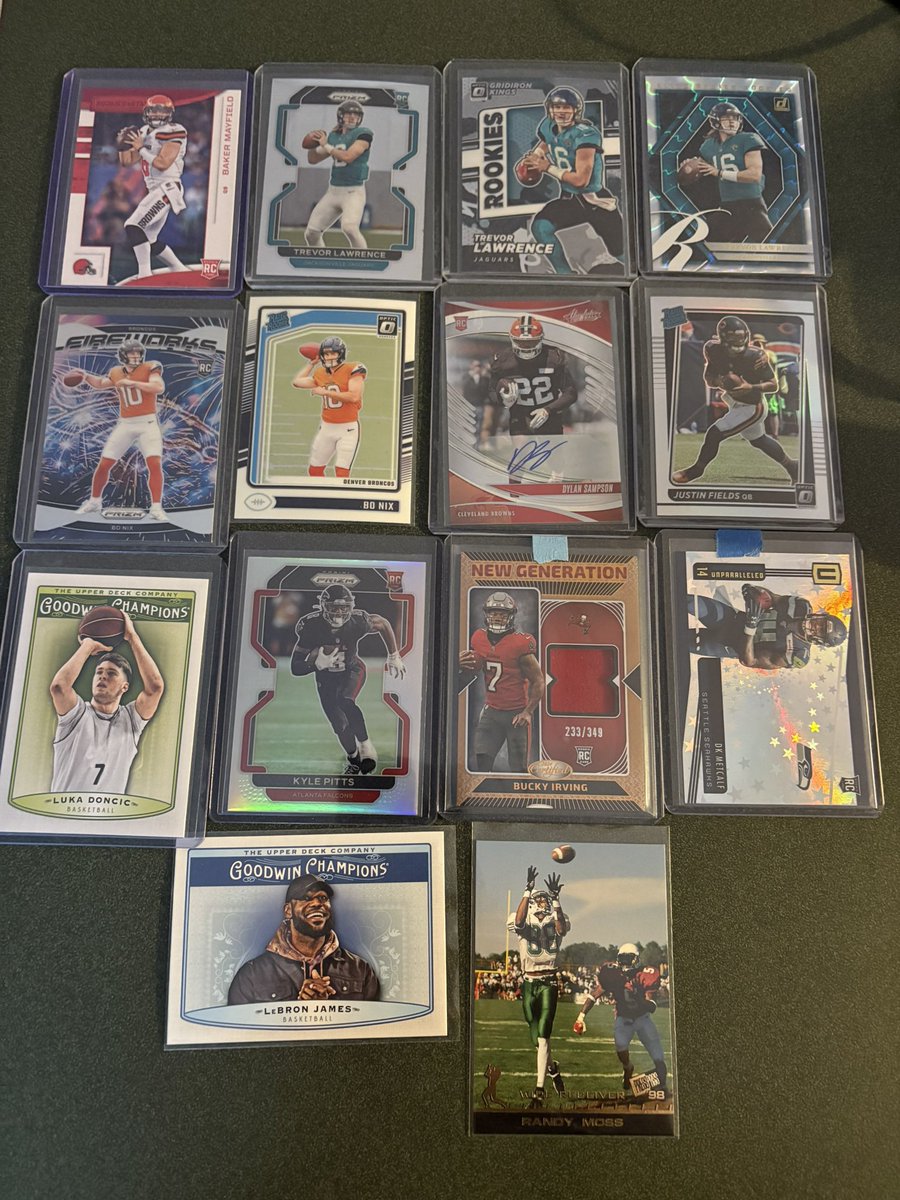 Stack sale. 
$3 each plus $1,50 pwe up to 4 cards . 5 or more $5 bmwt.