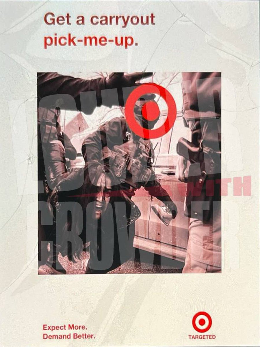 scrowder's tweet photo. BREAKING SIGNAL LEAK: 
Minneapolis @ICEgov Agents Are Being “TARGETED” With Bullseyes In Apparent Assassination Threat Following @Target’s Cooperation With Federal Immigration Officers.

MugClub Undercover found these images being distributed in the signal chats.

This is evidence of clear escalation. 

@FBIDirectorKash have you seen enough now? SHUT IT DOWN!