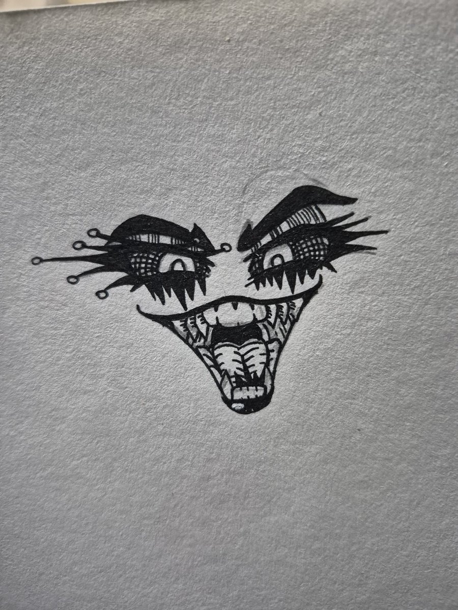 ShockScream107's tweet photo. Been working on something, dont mind me.
#Black #INK #art #traditional  #whatever https://t.co/8wxBbj4Xd0