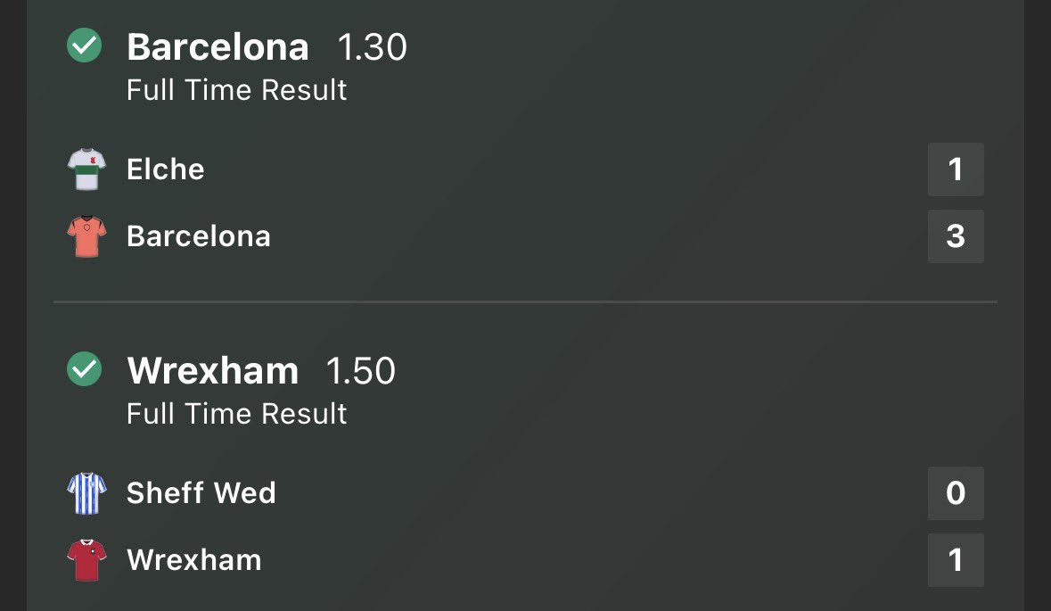 17+ point day over in the premium😎

They called us a one hit wonder… 8/1 and 13/1 winners for the VIP😍🔥