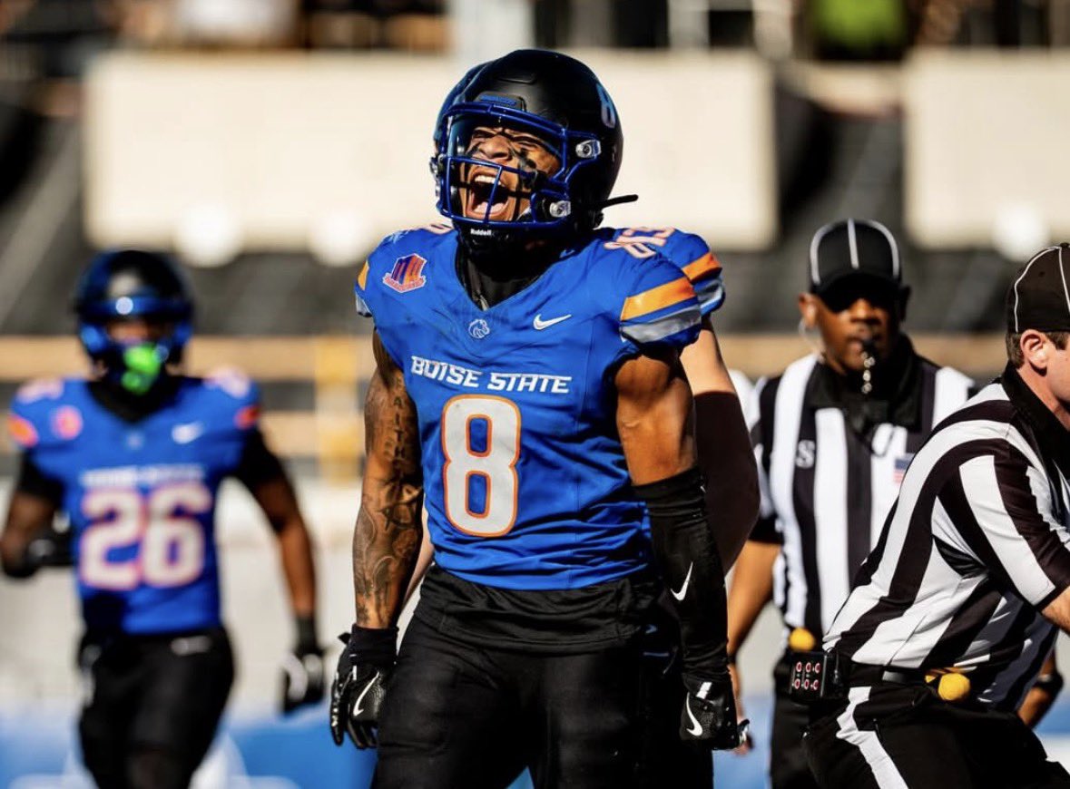 Blessed to receive an offer from Boise State University! #BleedBlue #BuiltDifferent <a href="/CoachCollins46/">Stacy Collins</a> <a href="/CoachTB02/">Terrence Brown</a>