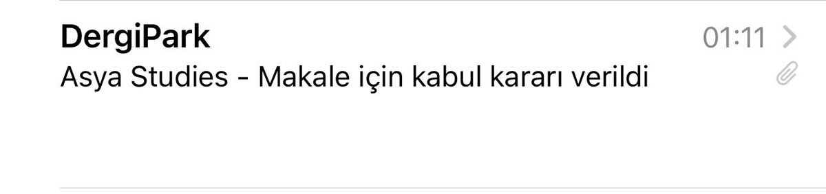 Gece gelen sevinç ☺️ Gece gece çok mutlu oldum. ☺️☺️ Teşekkürler Asya Studies