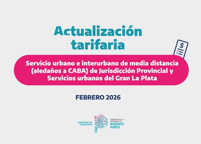 Actualización Tarifaria Febrero 2026 de Transporte Público 📅🚌🚇💸🔥

Enterate por …riodismodetransporte.esperandovia.com