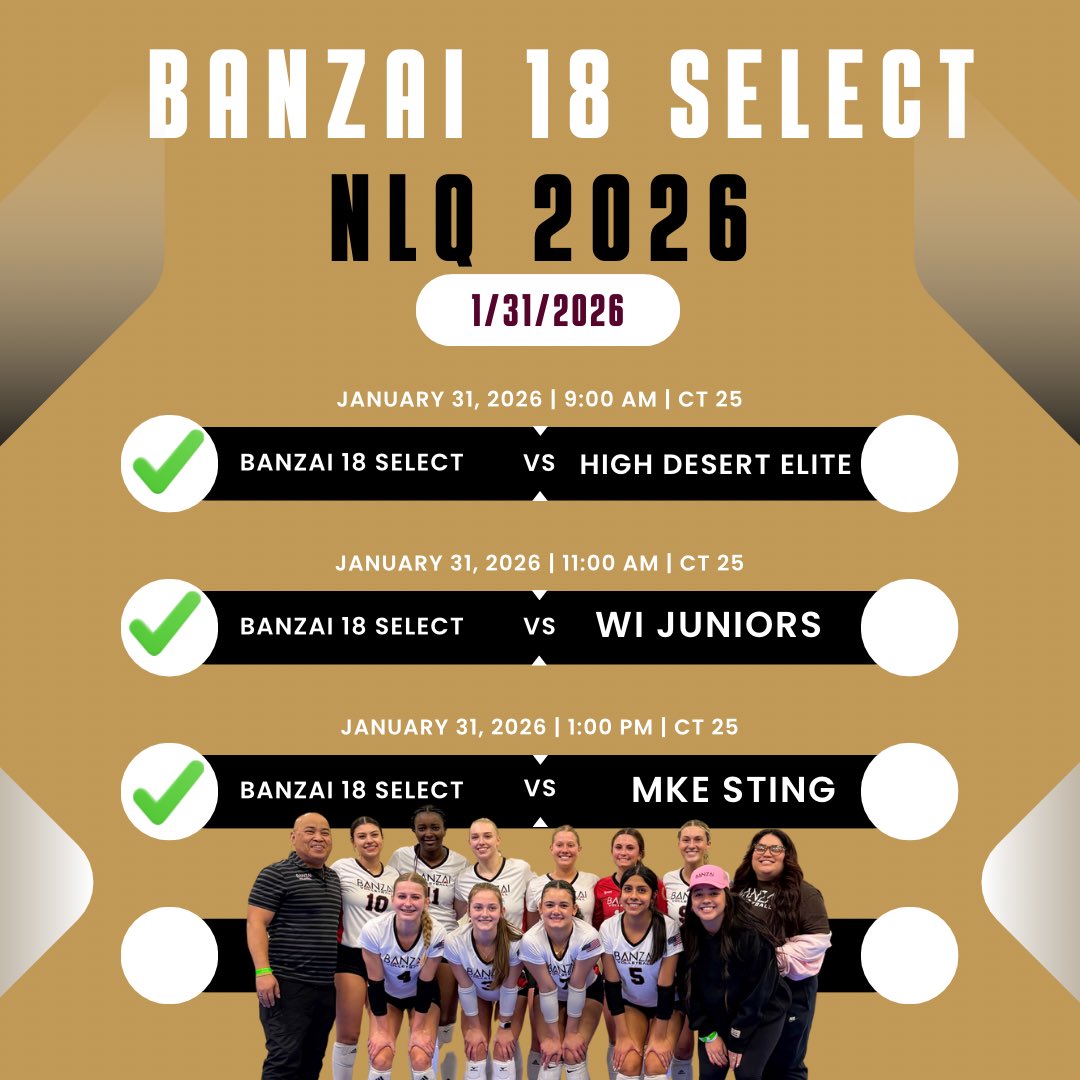 Banzai 18 Select 2026 tweet media