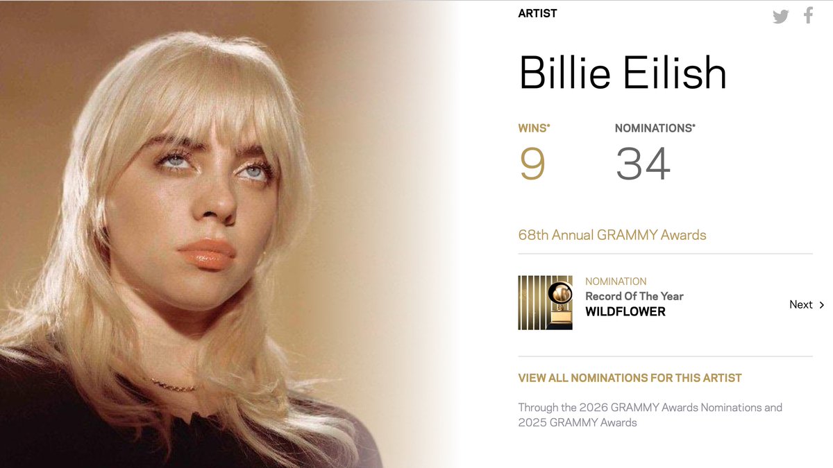 Billie Eilish Spotify tweet media