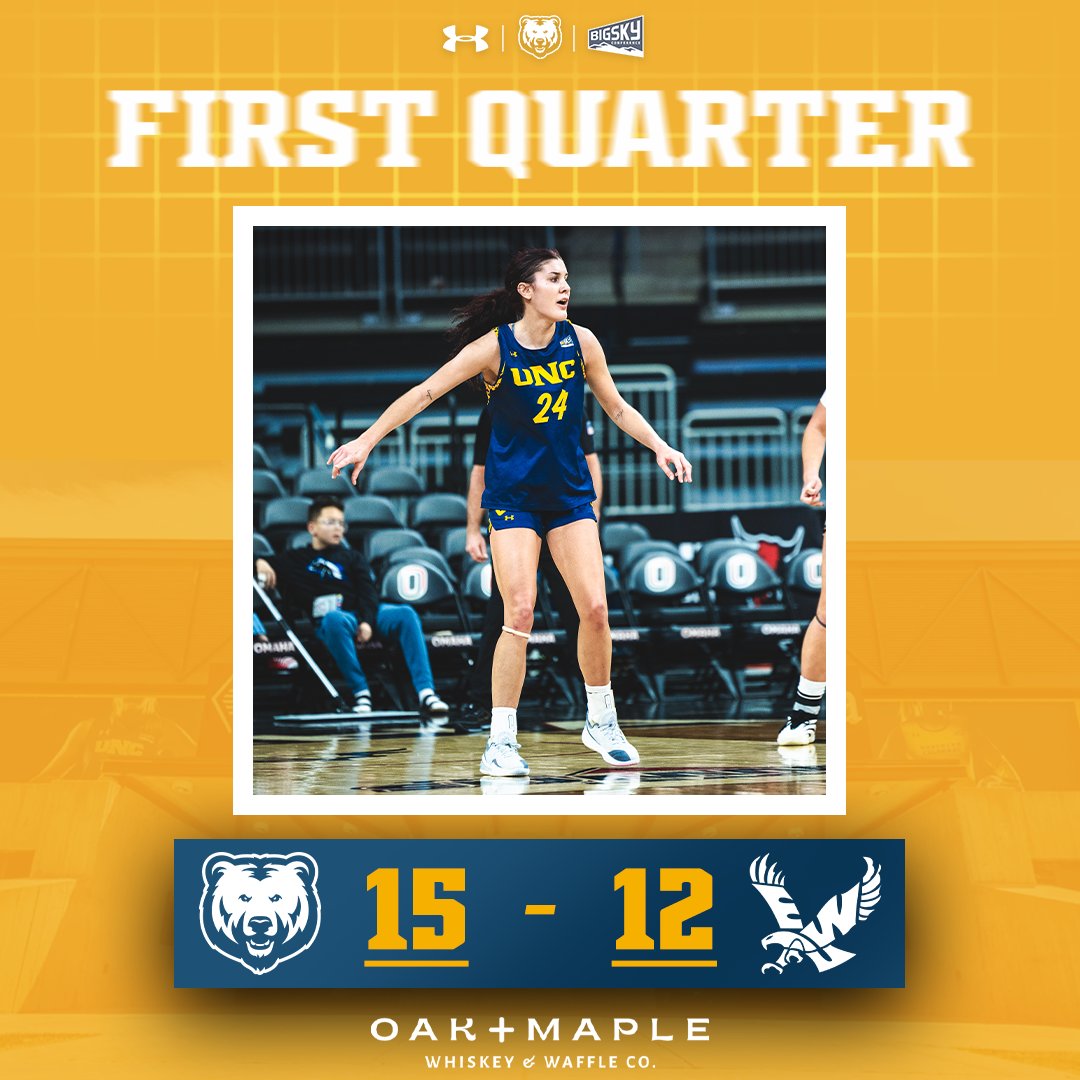 Q1 | UNC 15, EWU 12

#BearCountry