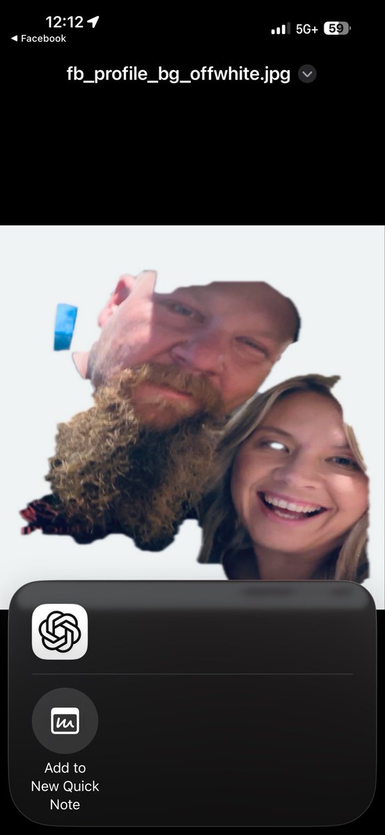 Micha_Joy's tweet photo. I asked ChatGPT to soften the background of this photo. This is what I got 😂

Maybe the better choice really is #Grok https://t.co/Zx8OYN5ykt