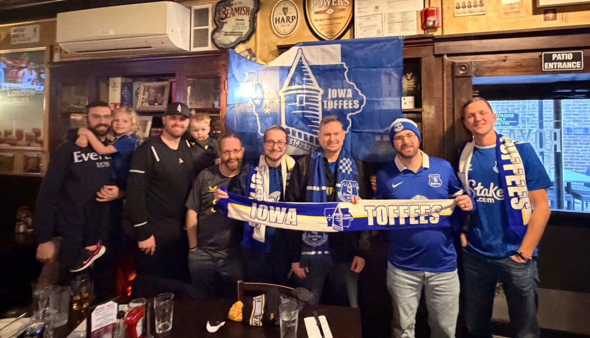 Everton in the USA tweet media