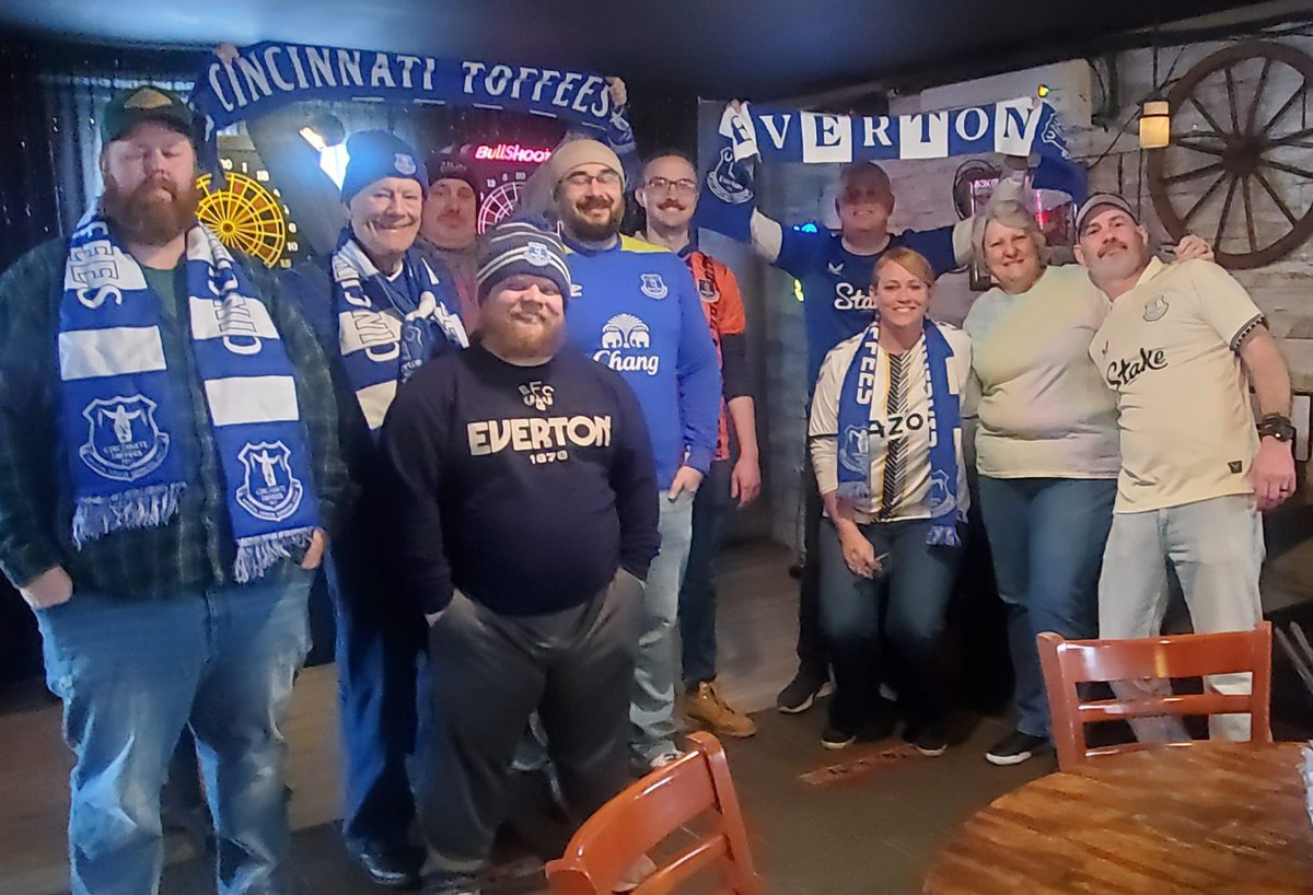 Everton in the USA tweet media