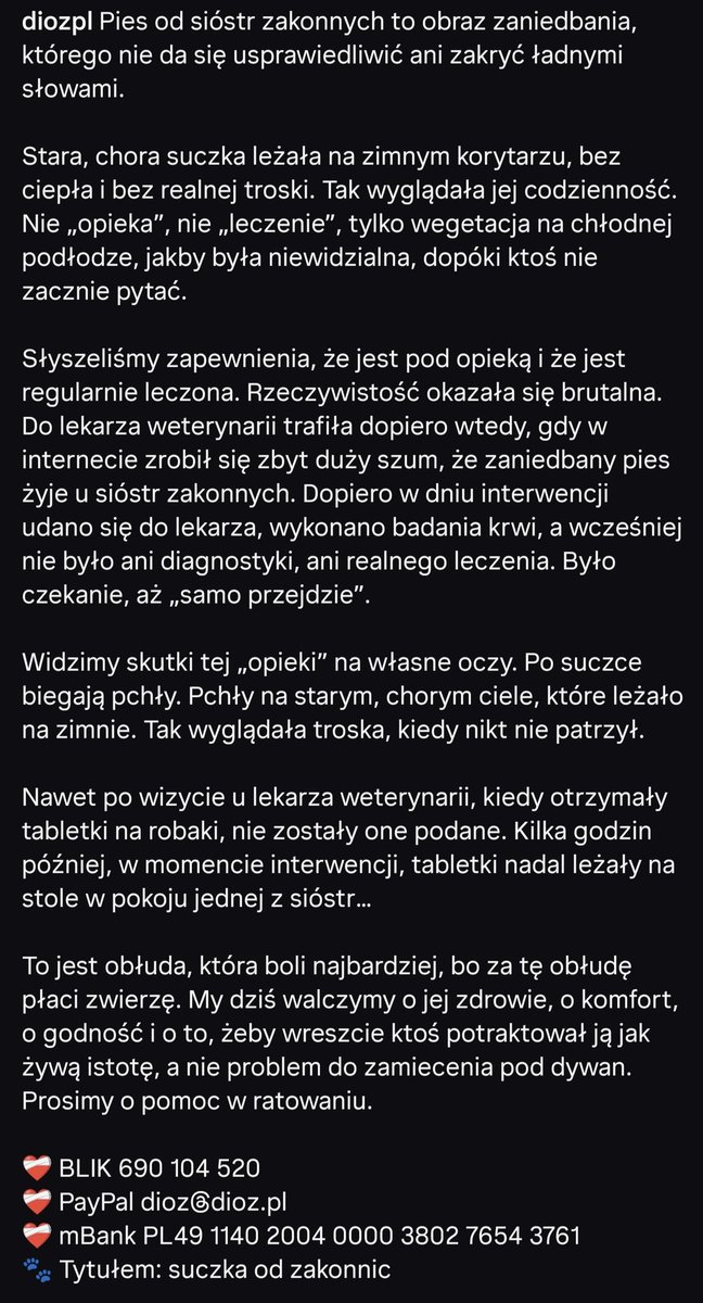 Siostry zakonne... następne łajdaczki. Ja pierdole, co jest z ludźmi ???!!!
Czasem się już nie da zachować spokoju...😡😡😡