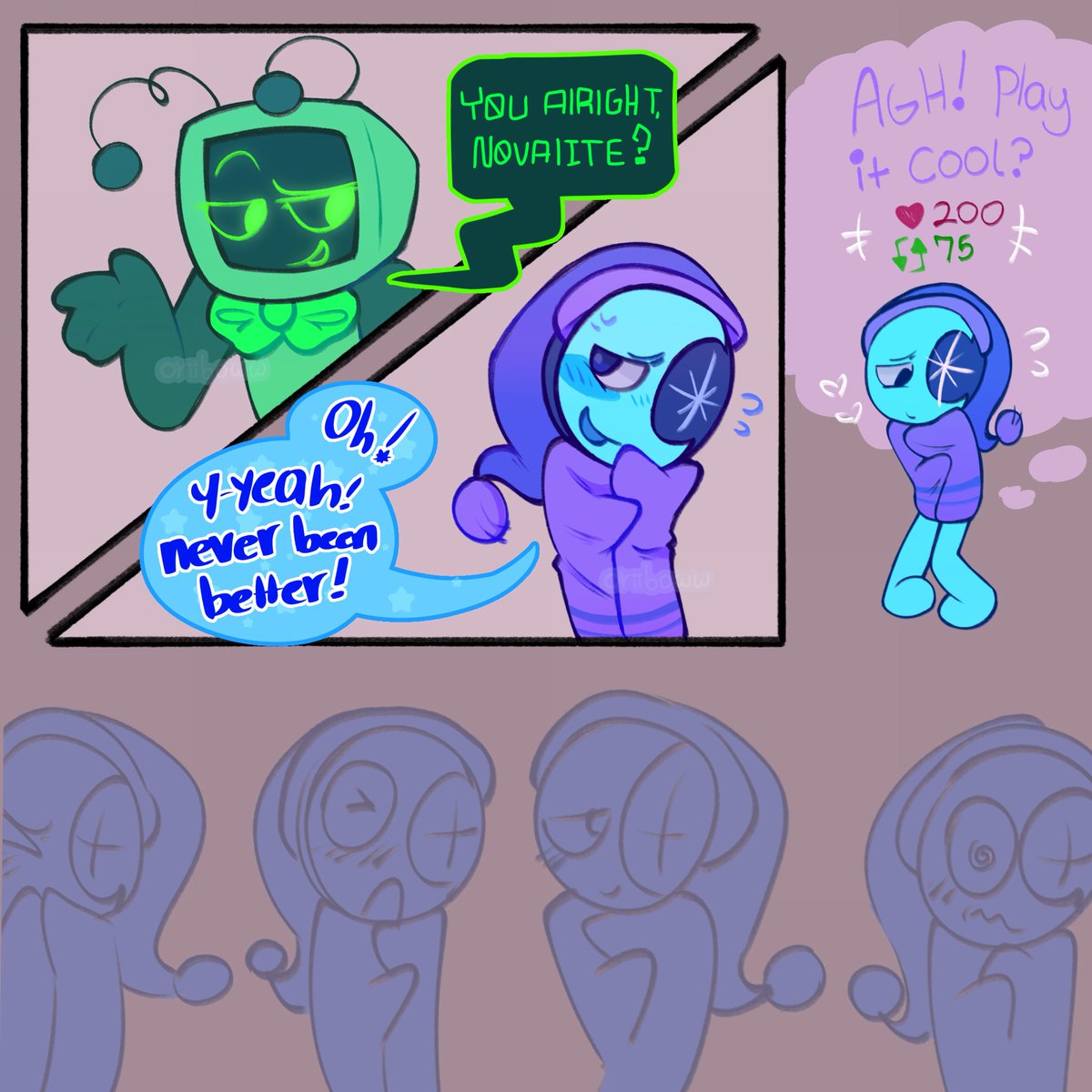 #moonvision what a loser /silly ….,,, he’s a boy failure in my heart