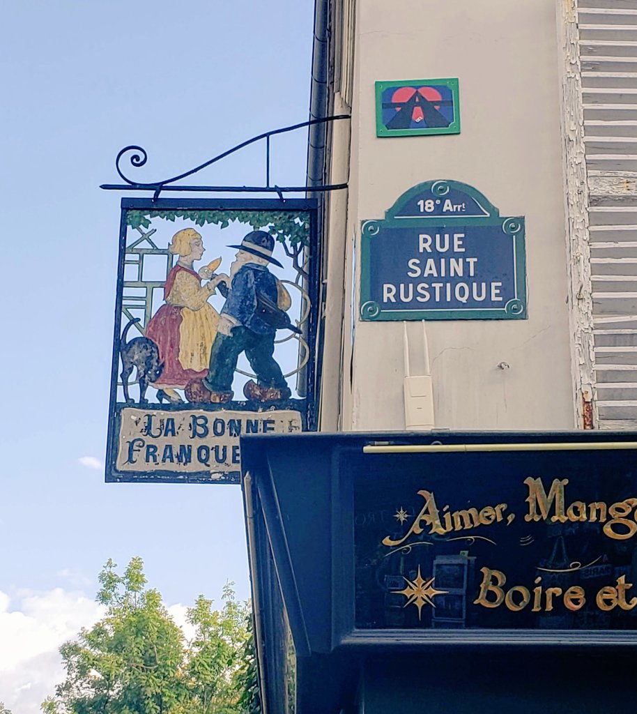 MichelleMoggio's tweet image. Rue Saint-Rustique, the most ancient street in #Montmartre #Paris #TheParisEffect #charm #travel #cobblestones