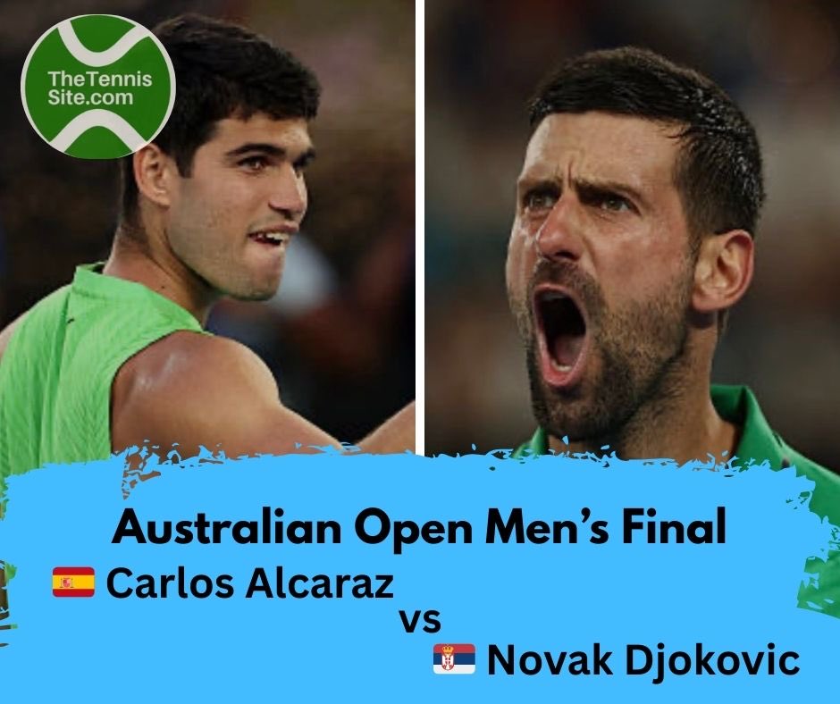 Not long to go now. 

History will be made on Rod Laver Arena tonight. 

Alcaraz 🇪🇸 v Djokovic 🇷🇸

Who wins?
#ausopen #australianopen
