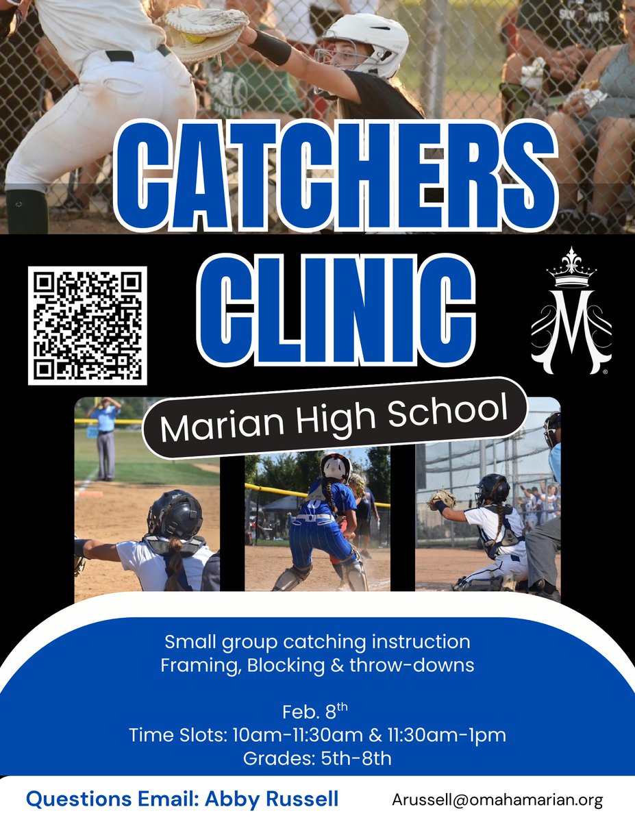 Marian Softball tweet media