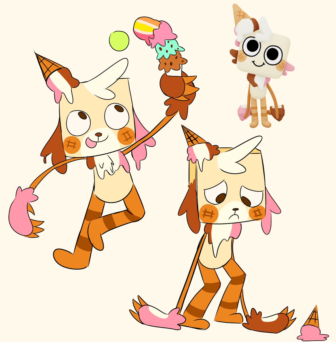 I SCREAM!! YOU SCREAM!! WE ALL SCREAM FOR ICE CREAM!!! #dandysworld