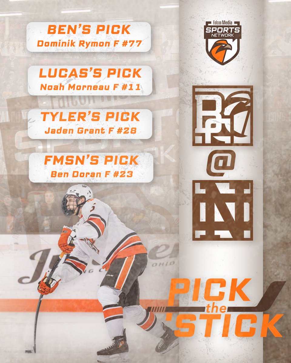 BG_FMSN's tweet photo. Getting ready for puck drop here at the Slater Family Ice Arena. Tune into WBGU 88.1 FM for live coverage of the game at 5:45 PM for pregame and 6:07 PM for game start. 

Check out tonight's #PicktheStick https://t.co/TPGm8AY8jY