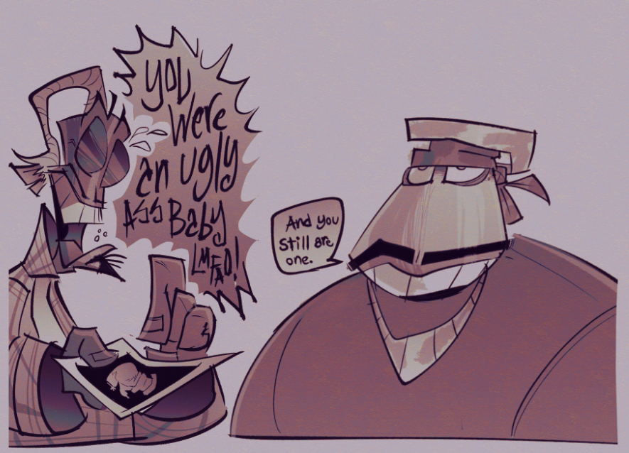 glow up or grow up bro