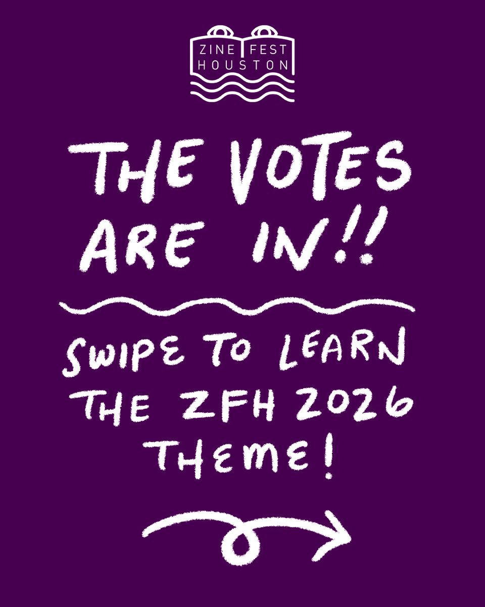 🍿🤸🏾‍♂️Zine Fest Houston🤡🎪 tweet media