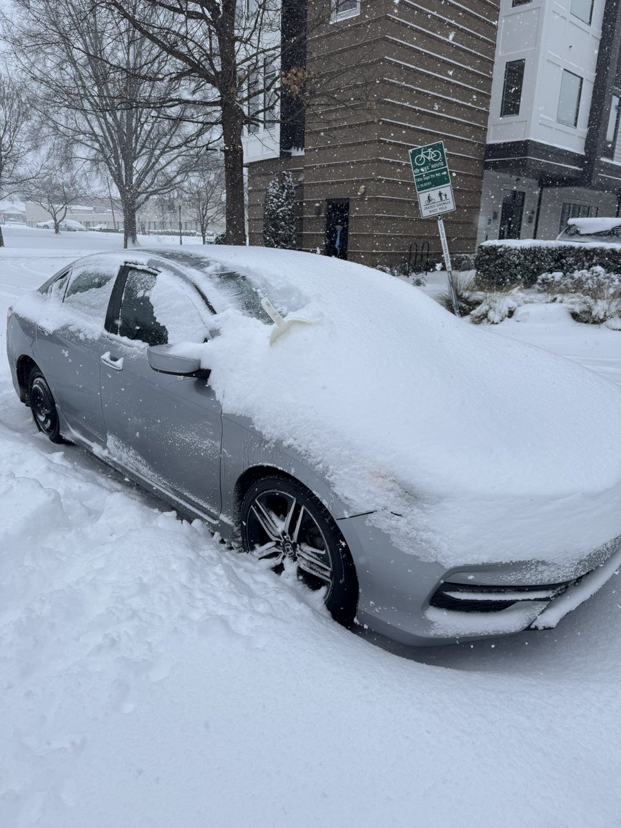 js3kbullies's tweet image. This is how deep the snow was on my car when I got to it after the game lol. The Honda got my ass home though!
#frontwheeldrive