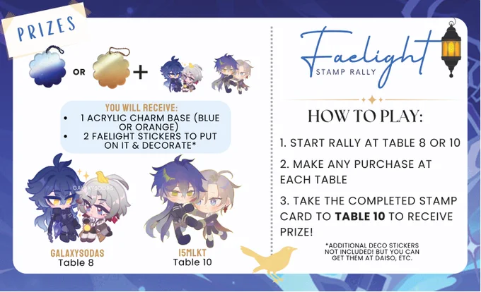 Come join our mini #faelight rally at here at Grapevine Arbor, San Gabriel, CA You get two stickers and a blank acrylic charm to put them on! artists: &amp; me!!! #flins #illuga