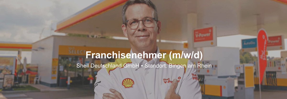 berufs_chancen's tweet photo. 🔥 Werden Sie Ihr eigener Chef! Shell sucht Franchisenehmer (m/w/d) für die Tankstelle in Bingen am Rhein.
Bewährtes Konzept, volle Unterstützung, unternehmerische Freiheit. Ab €25.000 Eigenkapital.
#ShellFranchise #Selbstständigkeit
https://t.co/piAwKUpqL3 https://t.co/rUN8L0mp8b