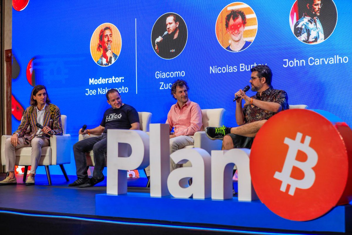 elsalvador's tweet image. #DeBitcoin El evento destacó por ofrecer contenidos para todos los niveles de conocimiento. Hubo desde foros altamente especializados sobre infraestructura tecnológica, como Lightning Network y Liquid, hasta paneles introductorios enfocados en la moneda digital, dinero y