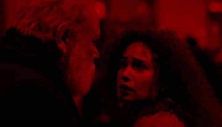 "يُهزَمُ البطل في أخر الرواية بالذي كان يُكافِحُ لأجله."

"The hero is defeated at the end of the novel by the very thing he was striving for."