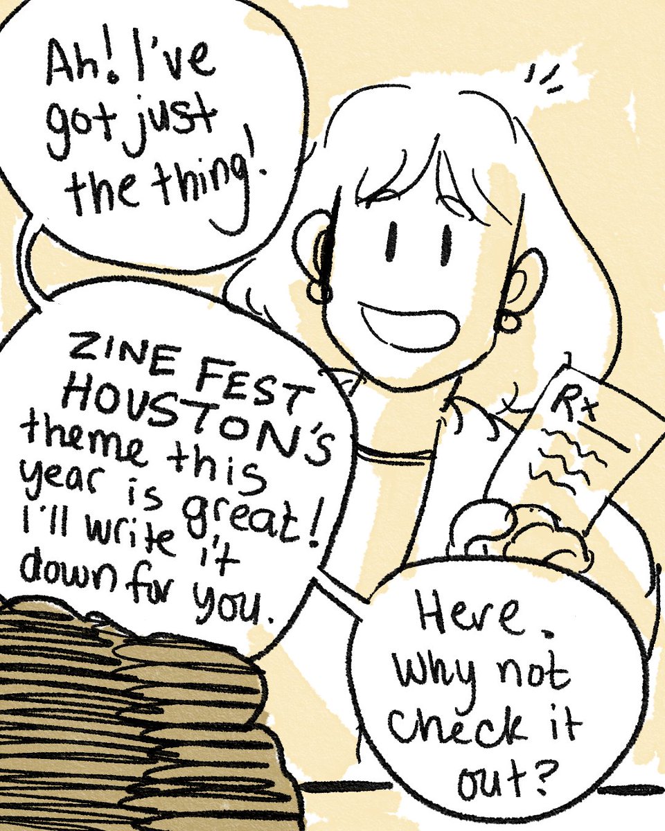🍿🤸🏾‍♂️Zine Fest Houston🤡🎪 tweet media