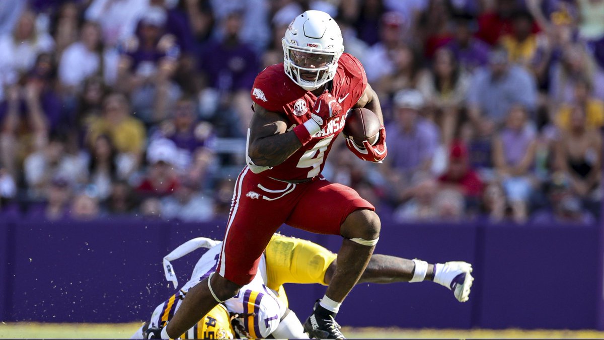 Mike Washington Jr from <a href="/RazorbackFB/">Arkansas Razorback Football</a> is the biggest winner of <a href="/seniorbowl/">Panini Senior Bowl</a> week. I will release my RB Rankings next week and the number next to his name will be really, REALLY low #NFLDraft
