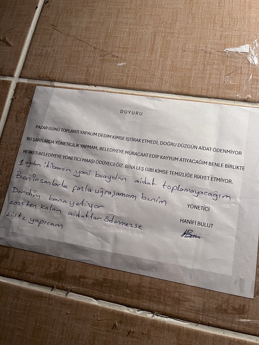 Bu aralar benim de mood bu….