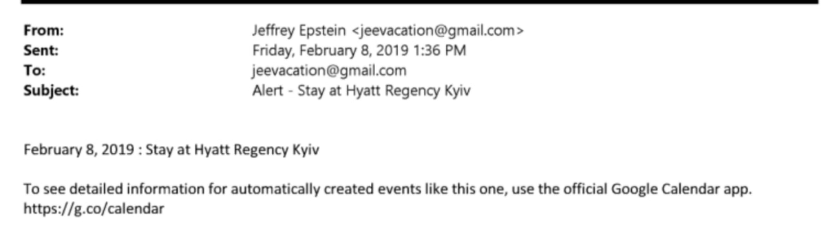 jacksonhinklle's tweet image. 🚨🇺🇸🇺🇦 BREAKING: Epstein was in Kiev in February 2019 (Zelensky won the election in March)