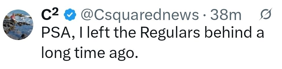 And yet, you're posting their wildly successful celebration.