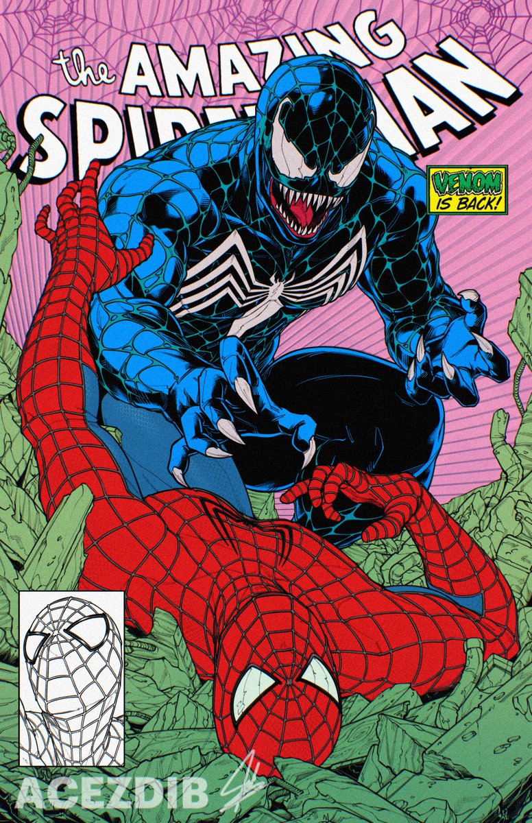 Acezdib's tweet photo. Amazing spider-man 316 - Retro colors https://t.co/jhwL3M6JEj