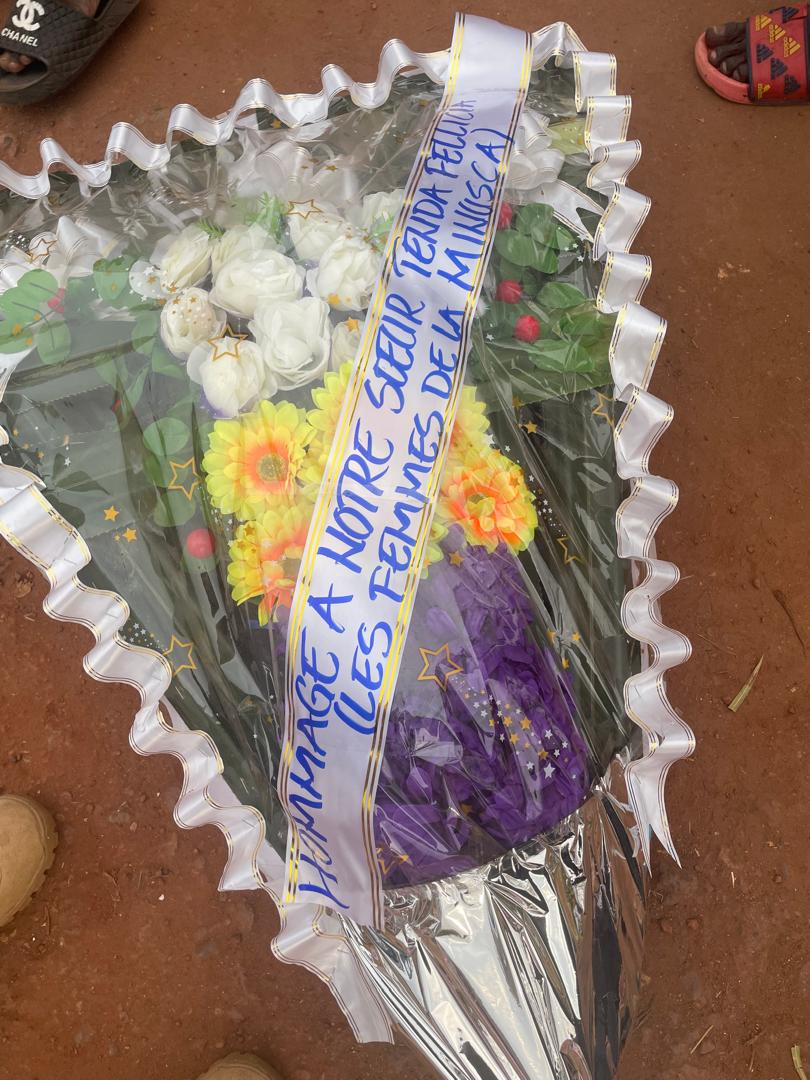 UNPOL_RCA's tweet photo. Le Réseau des femmes @UNPOL #MINUSCA, sous la direction du Chef @UNPOL P.I, a rendu hommage à la gendarme Félicia Colette Tenda, assassinée lors d'une attaque sur l'axe Bossangoa-Nana-Bakassa. La cérémonie, organisée à la #DG de la gendarmerie nat.🇨🇫, a été présidée par le DGGN🇨🇫 https://t.co/vzWRjQBBhN