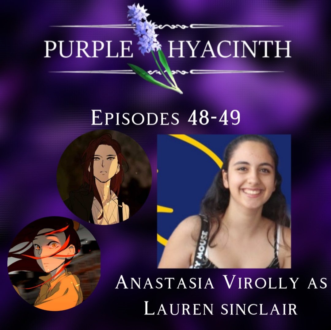 Purple Hyacinth Episodes 48-49 CAST REVEAL! <a href="/DreAyalaVO/">Dré Ayala 🎙️💘</a> <a href="/RayRainvilleVA/">Ray Rainville</a> <a href="/Zalowmusic/">🎶Zalow Music🎶</a> <a href="/Urchids/">Hayden Sullivan (UrchidsVA)</a> <a href="/JamesHartVA/">James Hart | Voice Actor 🇬🇧🎭</a> <a href="/LUMINA_SHINE/">Lumina VArtist💖✨</a> <a href="/schristophervo/">Sebastian Christopher</a> <a href="/BergerkVO/">🎙𝕭𝖊𝖗𝖌𝖊𝖗𝖐𝖁𝕬🎙</a> (1/?)