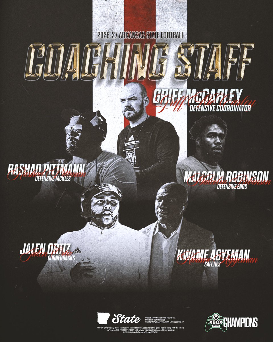 Arkansas State Football tweet media