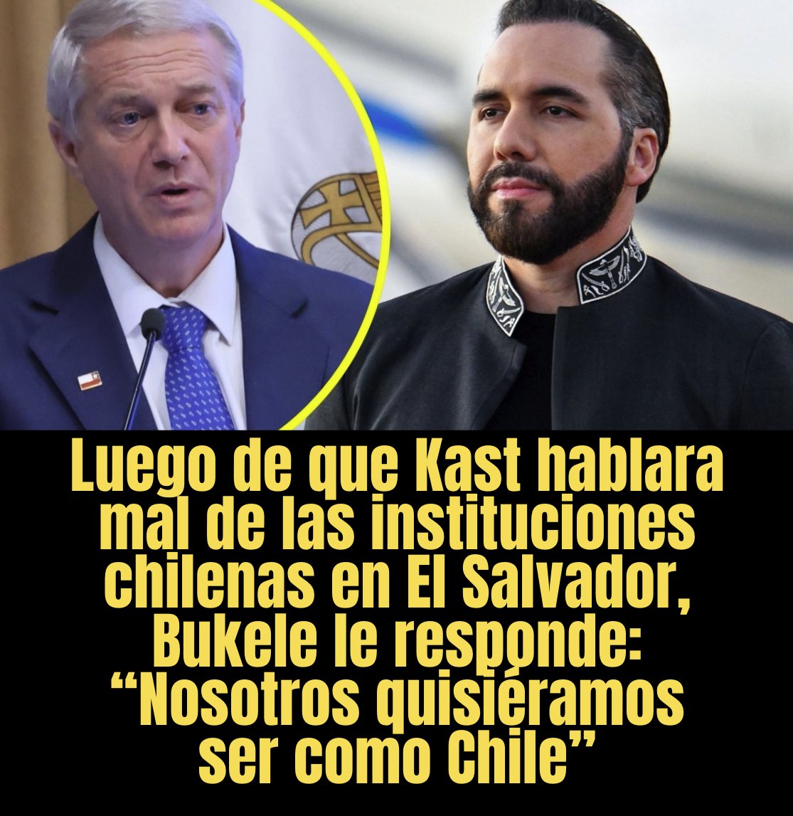 Radar_C_L's tweet photo. Habló mal de Chile siendo candidato, ahora lo hace siendo electo https://t.co/xymwkEcPlu
