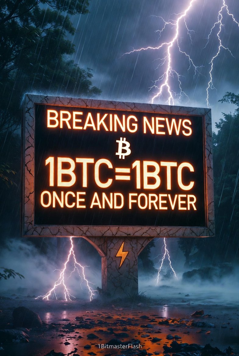 1BitmasterFlash's tweet photo. Crypto chaos? Stocks swinging like a pendulum? As a Bitcoiner, I'm chilling in the Black Forest, because -> 1BTC=1BTC. No fiat fog. No fireworks needed. #BitcoinPhilosophy #OrangePath #1BTC1BTC π β‘οΈ https://t.co/D5Bgh9yBdp