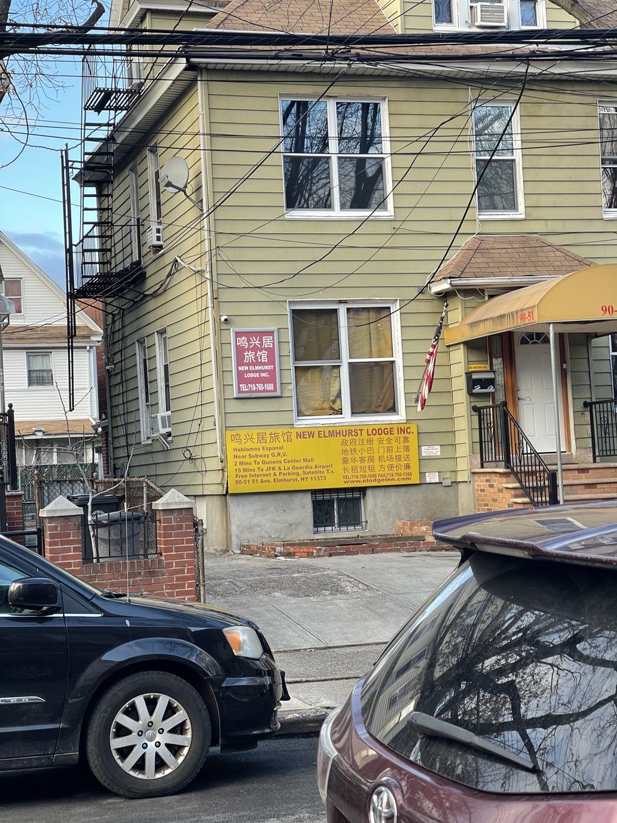 ⁦<a href="/ICEgov/">U.S. Immigration and Customs Enforcement</a>⁩ ⁦<a href="/NYCMayor/">Mayor Zohran Kwame Mamdani</a>⁩ ⁦<a href="/nycgov/">City of New York</a>⁩ ⁦<a href="/NYCMayorsOffice/">NYC Mayor's Office</a>⁩ ⁦<a href="/nycgov/">City of New York</a>⁩ ⁦<a href="/nyc311/">New York City 311</a>⁩ I was passing by this property in Grand Ave Elmhurst NY, 11373.
I wonder is this property is legal to transform it to a lodge/ Hotel? Look a bit  suspicious for me