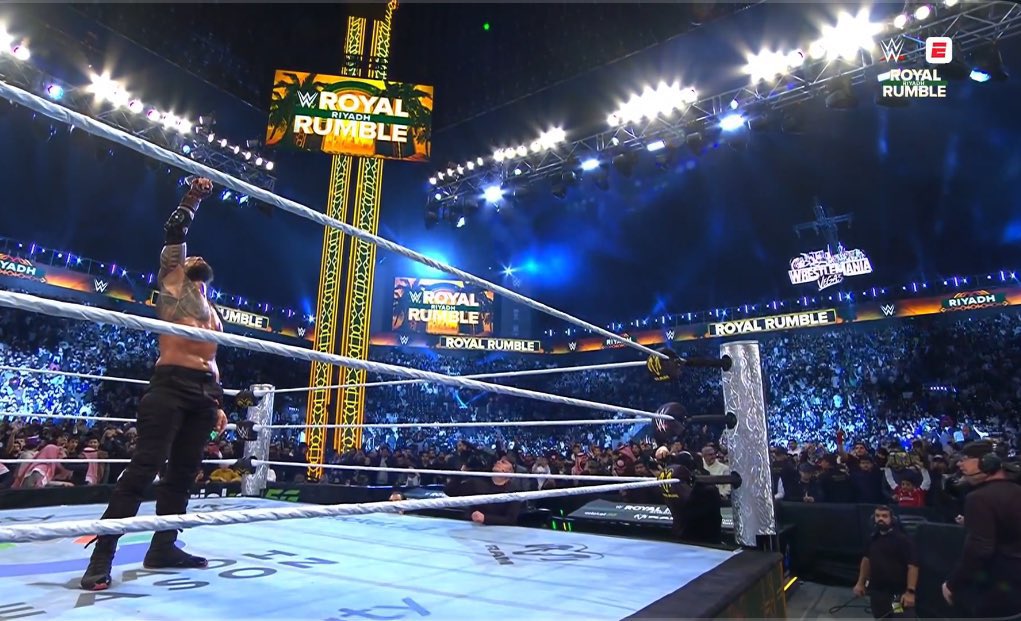 ROMAN WINS THE 2026 ROYAL RUMBLE MATCH LETS FUCKING GOOOOOOO #RoyalRumble
