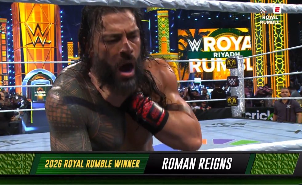 ROMAN HAS WON THE RUMBLE!!!

LFGGGG

 #RoyalRumble