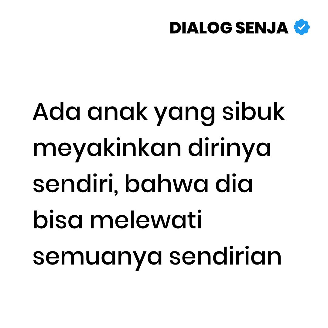 Dialog Senja (@dialogsenja__) on Twitter photo 