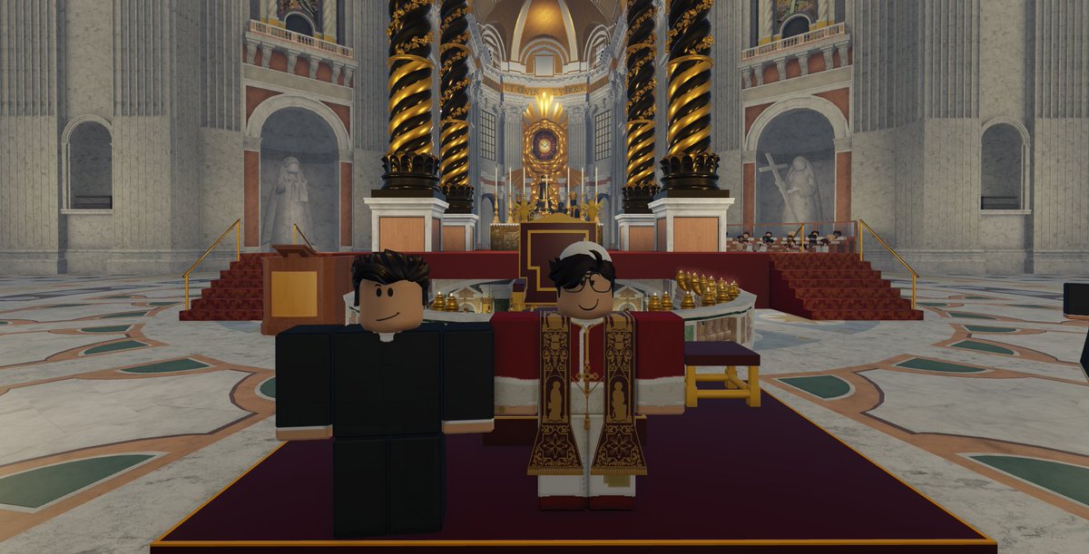 DcnFederico's tweet photo. Today our community is spending a wonderful day, participating in the Mass marking the beginning of the Pontificate of our Ro-Pope Pius XVI. Let us accompany him in prayer, keeping alive the memory of his predecessors, always trusting in the Lord Jesus. https://t.co/BC0BpEhsQk
